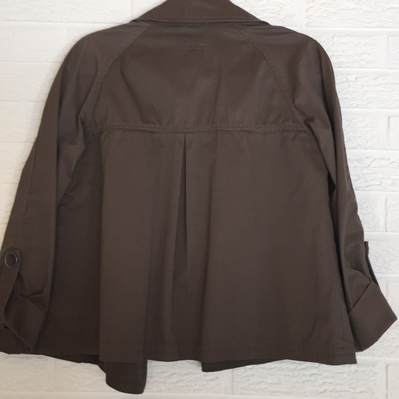 Khaki brown cute jacket - Picture 3 of 5